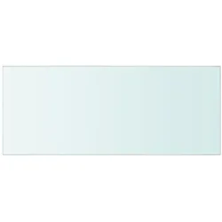 vidaXL Regalboden Glas Transparent 50x20 cm