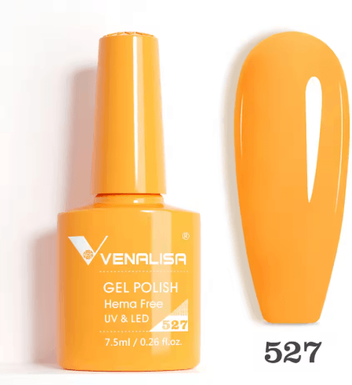 Inspire Picks Venalisa HEMA And TPO Free Glitter Gel Nail Polish Jelly Pink Nude Collection 527 Hemafree