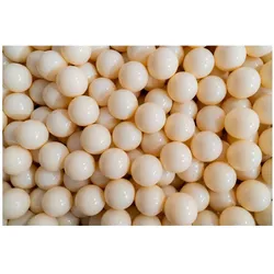 Iglu Bällebad Mehrfarbig mit Bällen in Hellen Beige Farben
