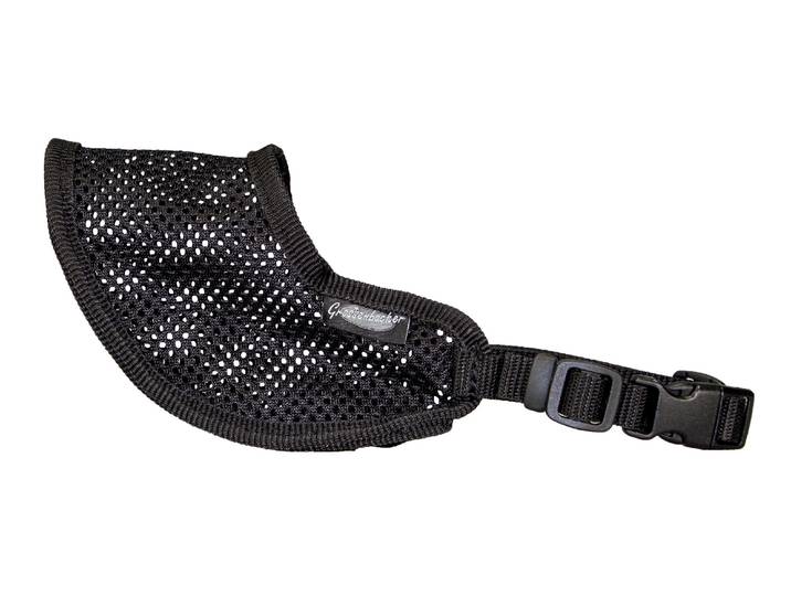 Maulkorb Giftköderschutz, 3XS, Schwarz , schwarz, L: 7cm, Kunststoff, Maulkörbe, Maulkorb