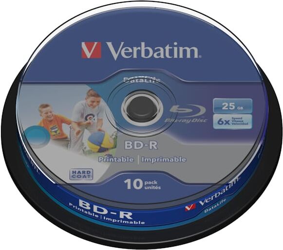 BD-R (blu Ray) 25GB 6x printable (10)
