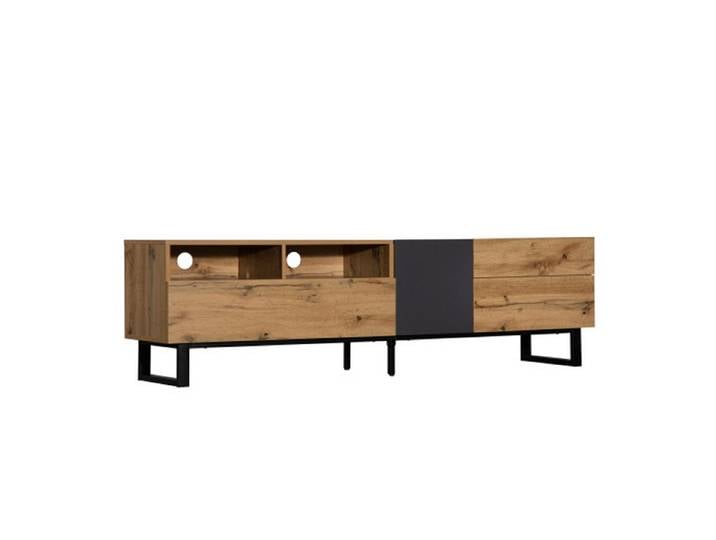 Celya TV-Schrank Moderne Farbe passend Holz Maserung TV Schrank 180cm stabil