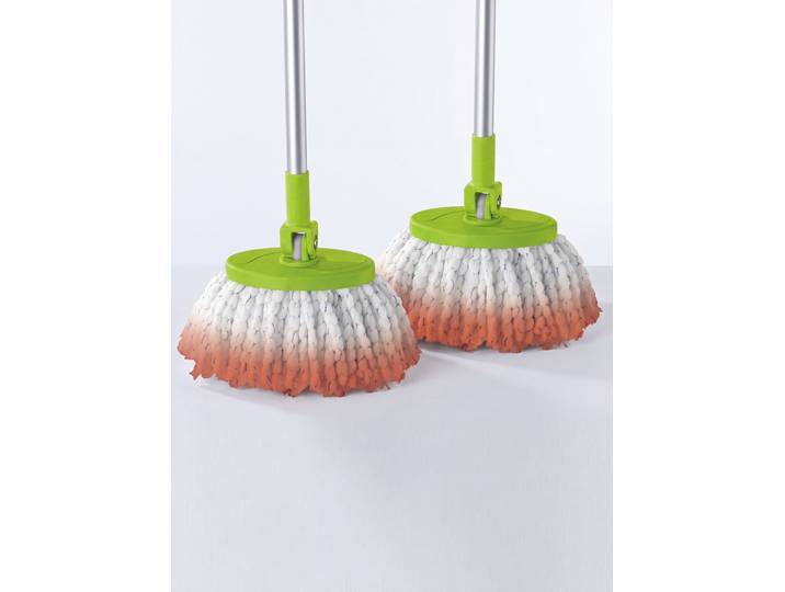 Mr. Maxx Ersatzmopp, 2er-Set, für Power Wischmopp, Weiss