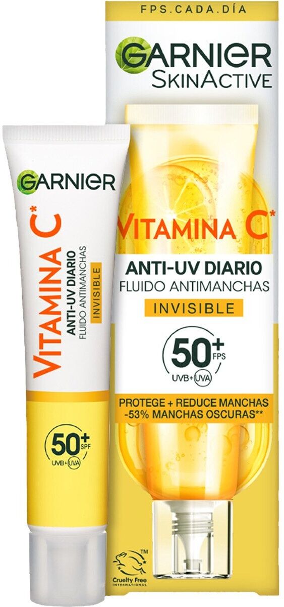 Garnier Skinactive Vitamin C Invisible Anti-Stain Fluid SPF50+ 40 ml