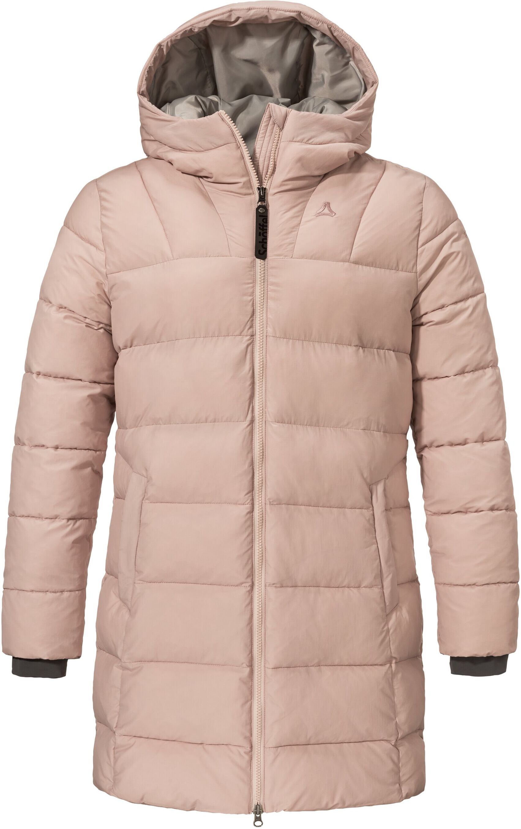 Parka SCHÖFFEL "Ins Parka Style Boslix WMS", Damen, Gr. 40, rosa (pink), Obermaterial: 63% Nylon, 37% Baumwolle. Futter: 100% Polyester, Jacken Parka, wind- und wasserabweisend, Parka-Form pink 40