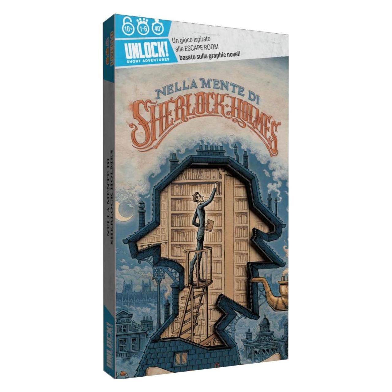 Asmodée Unlock! SA - Nella Mente di Sherlock Holmes (Italienisch) (9534)