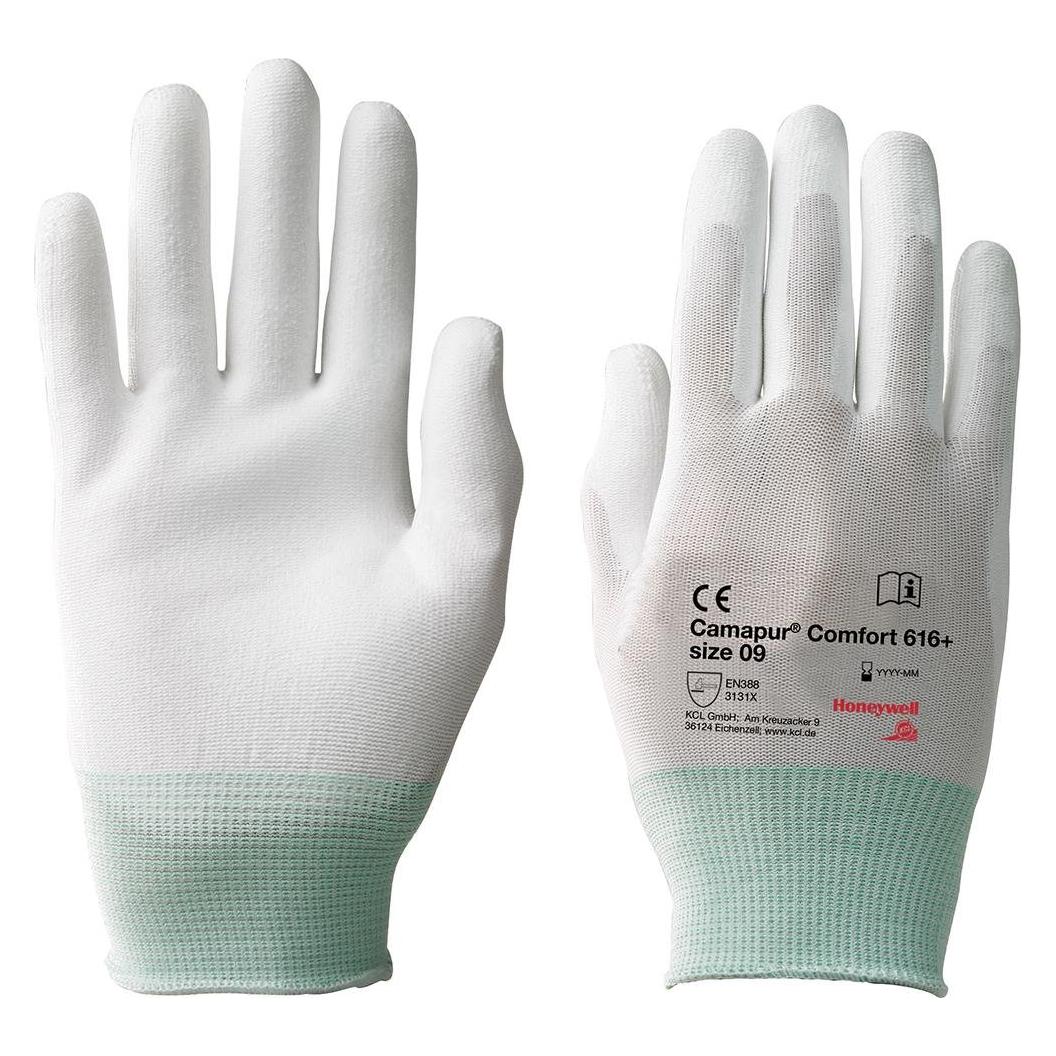 Honeywell Handschuhe Camapur Comfort 616 Grösse 6 weiss EN 388 PSA-Kategorie II (6) (616/6)