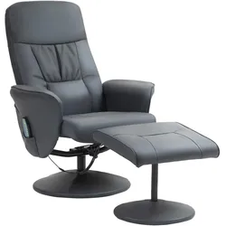 RELAXSESSEL mit Fußhocker, Elektrischer Massagesessel mit Liegefunktion