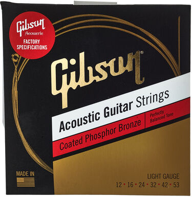 Gibson Coated Phosphor Bronze Light