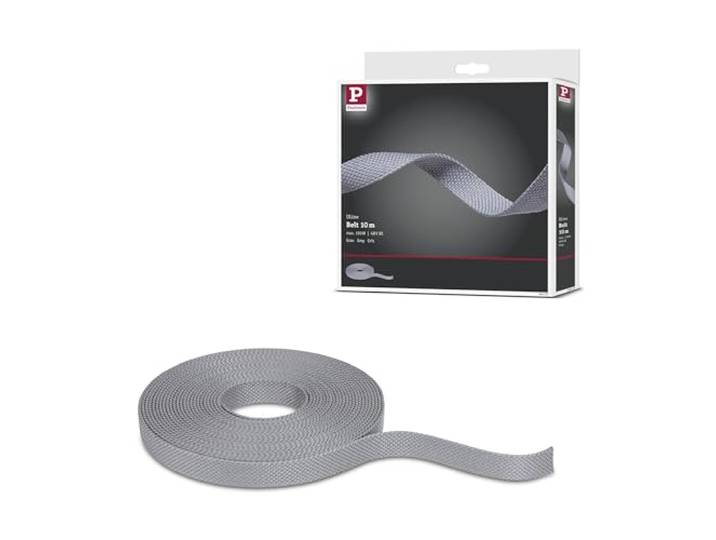 Paulmann 94635 ULine Gurt 10m Dacron Textil Kupfer Grau