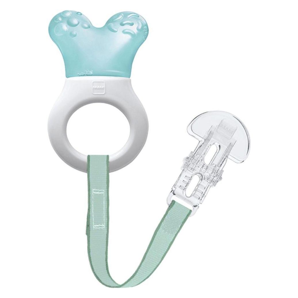 MAM Kühlbeissring Mini Cooler & Clip boy 2+ M, mit Clip 1 Stk in türkis (2 Monate) (57330398)