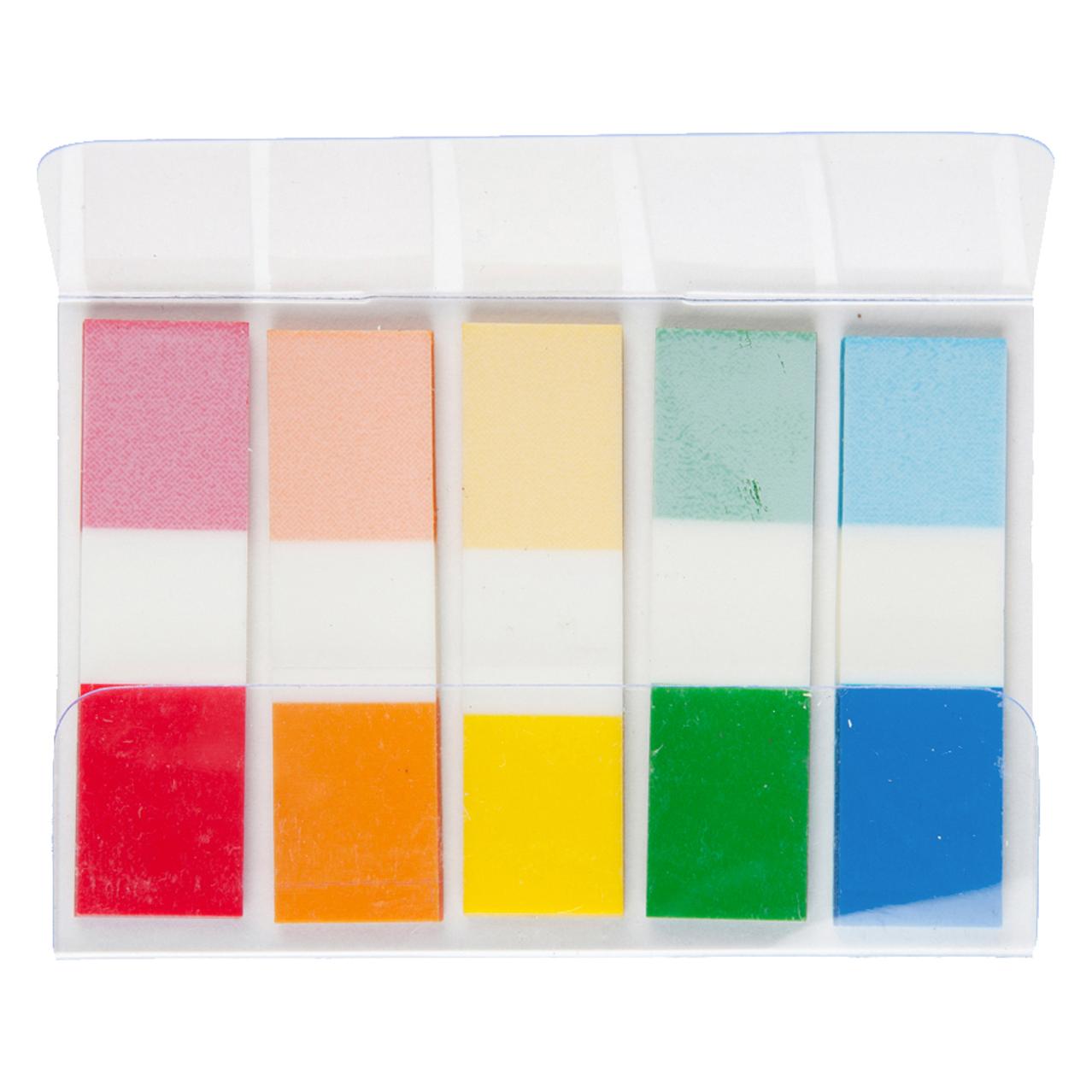 Idena Page Marker Strips 5 Farben (43 x 12 mm) (22658090)