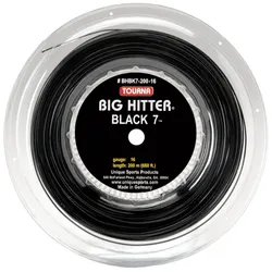 Tennissaite - Tourna Poly Big Hitter BLACK 7 - 220 m