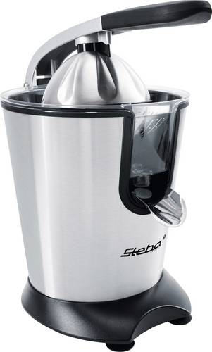 Steba Zitruspresse ZP 2 160 W mit Standfuß Edelstahl, Stahl