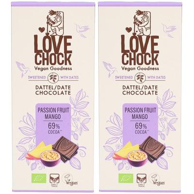 Lovechock Date Chocolate Passionfruit 2x 2x70 g