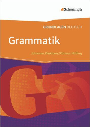 Johannes Diekhans - Grundlagen Deutsch - Neubearbeitung: Grammatik - Preis vom 02.10.2026 23:42:20 h