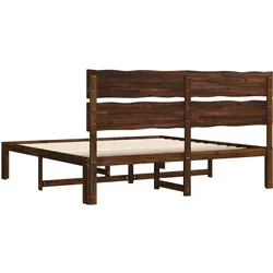 vidaXL, Bett, bettgestell holz (200 x 200 cm)