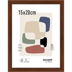 Nielsen Bilderrahmen Zoom Holz 15 x 20 / Walnuss