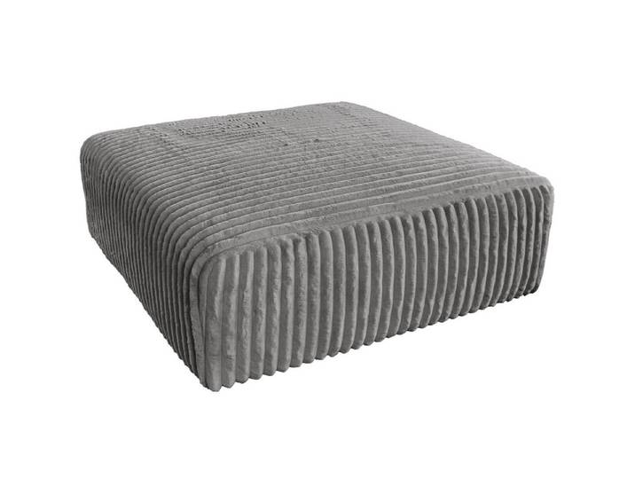 KAWOLA Hocker WIOLO SOFT, Sitzelement für Modulsofa Weicher Breitcord verschiedene Farben
