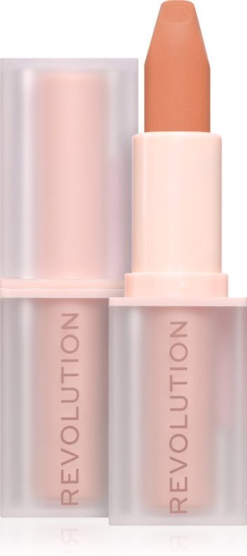 Revolution Lip Allure Soft Satin Lipstick creamy lipstick with satin finish shade Lover Nude 3.2 g