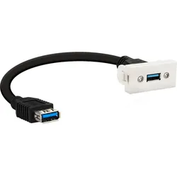 E+P Elektrik Anschlussblende USB 3.0 WDU 30 LOSE