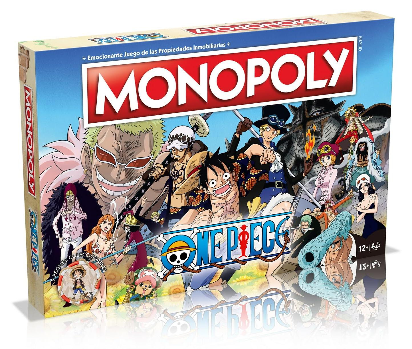 Winning Moves Monopoly One Piece Tafelset WM02921-SPA-6