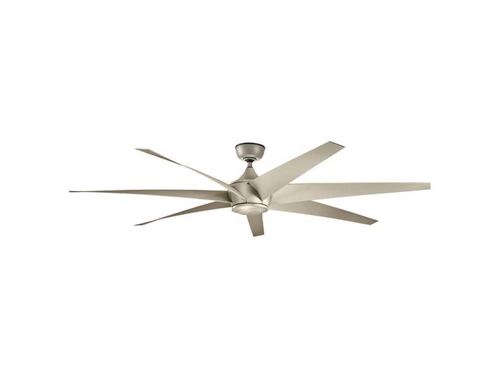 Elstead Lighting Deckenventilator, Kunststoff, 51 cm, RoHS, Fernbedienung, Sommerbetrieb, Winterbetrieb, Lampen & Leuchten, Innenbeleuchtung, Deckenlampe, Deckenlampen