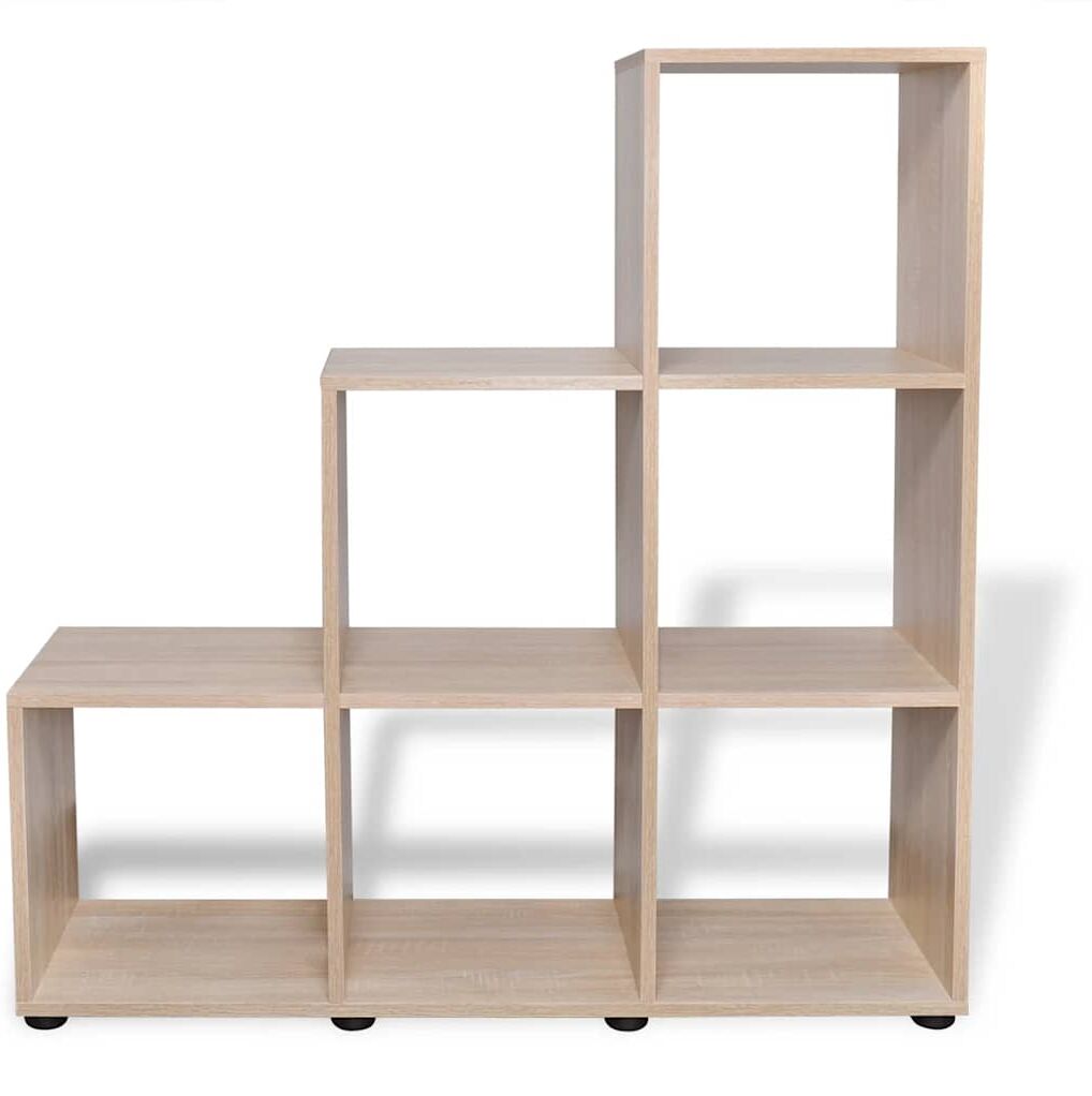 vidaXL Bibliothèque/étagère 107 cm Couleur de chêne
