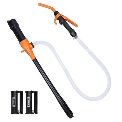 tragbare batteriebetriebene Pumpe, batteriebetriebene Flüssigwasser-/Kraftstoff-Transferpumpe mit einstellbarer Durchflussregelung Filterdesign 2,2 Gallonen pro Minute für Benzin-Hebepumpe