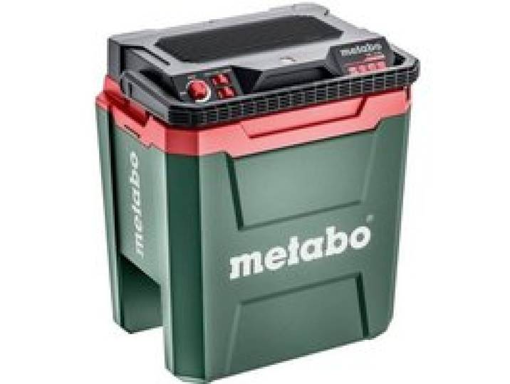 Glacière sans fil Metabo KB 18 BL - Vert - Refroidit jusquà 17°C - Chauffe jusquà 60°C