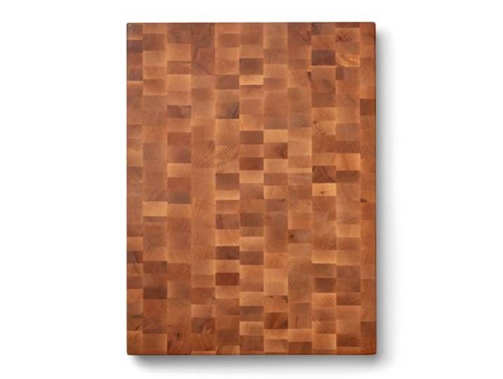 Boos Block Hackbrett Holz - 51 x 38 x 6 CM - Schneidebrett Stirnholz, Nordamerikanisches Ahorn