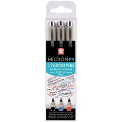 SAKURA Fineliner Pigma Micron PN, 3er Office-Set