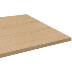 Restootab - Tischplatte 110x70 Dekor Eiche alba