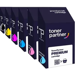 MultiPack EPSON T0807 (C13T08074011) - Tintenpatrone TonerPartner, black + color (schwarz + farbe)
