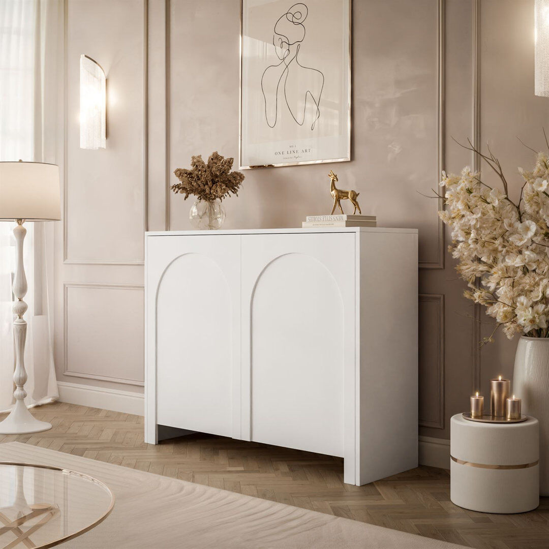 17 Stories 104cm Sideboard White 83cm H X 104cm W X 35cm D