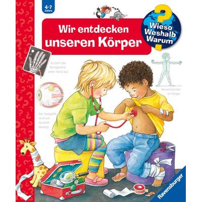 Wieso? Weshalb? Warum?, Band 1 - Wir entdecken unseren Körper, Gebundene Ausgabe von Doris Rübel, Ravensburger Verlag GmbH