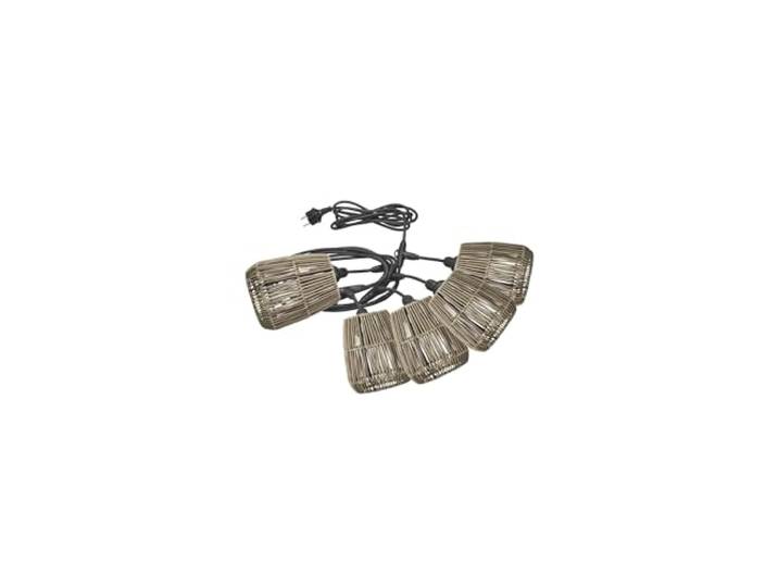 PR Home of Scandinavia Outdoor Lichterkette Saigon grau 18 cm (5 St)