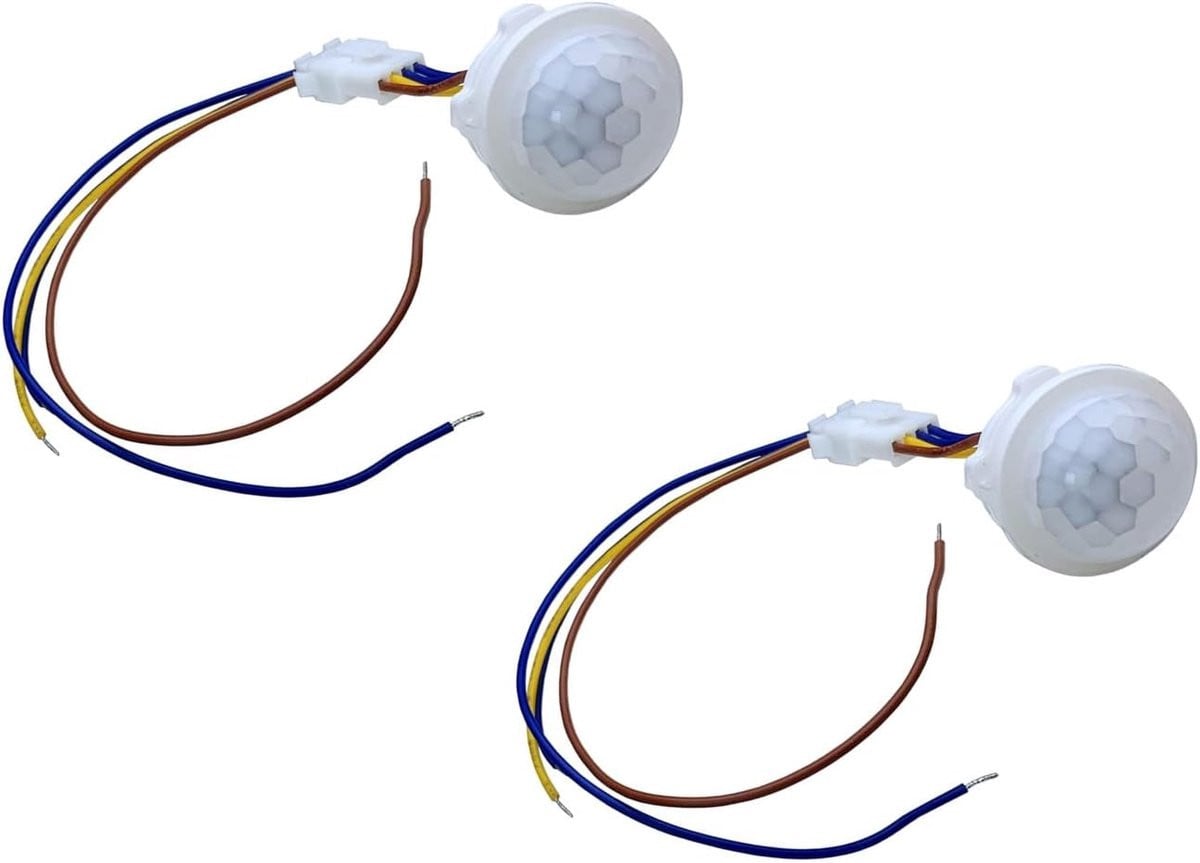 Slimme LED Kast PIR Sensor Bewegingsmelder - Witte Bewegingsmelder voor 220V