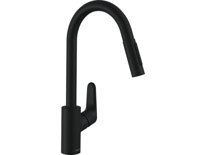 hansgrohe Focus M41 mitigeur de cuisine 240\, douchette extractible\, 2 jets\, 31815670