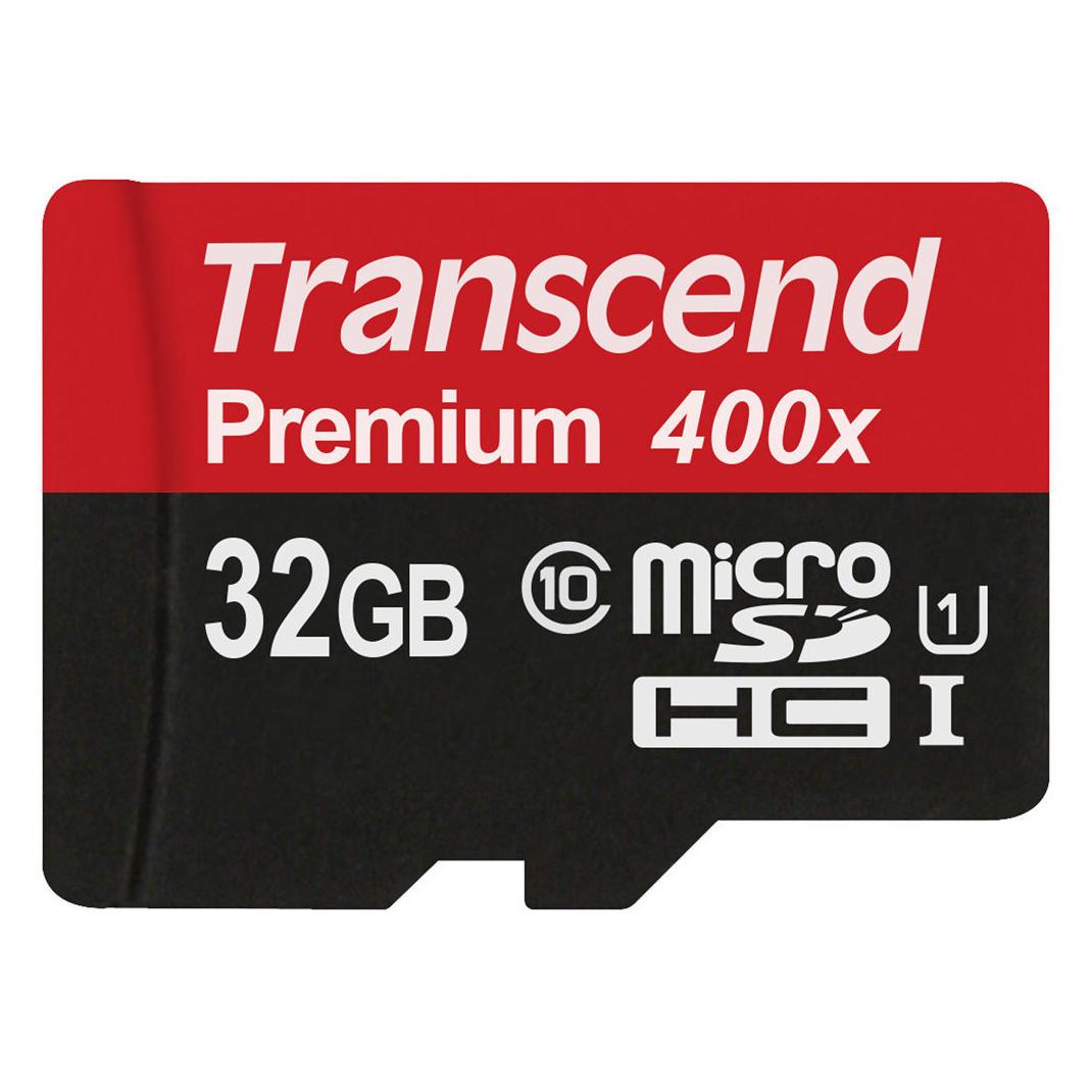 Transcend Premium 400x (32 GB, microSDHC, U1, UHS-I) (TS32GUSDU1)
