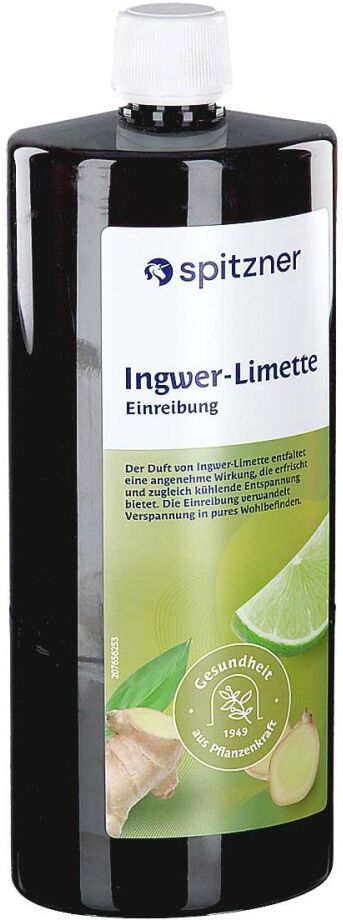 Spitzner Einreibung Ingwer Limette