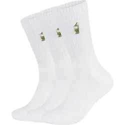 FLIP SOX Tennissocke mit Motiv, Größe 43/46 in Grün Grün