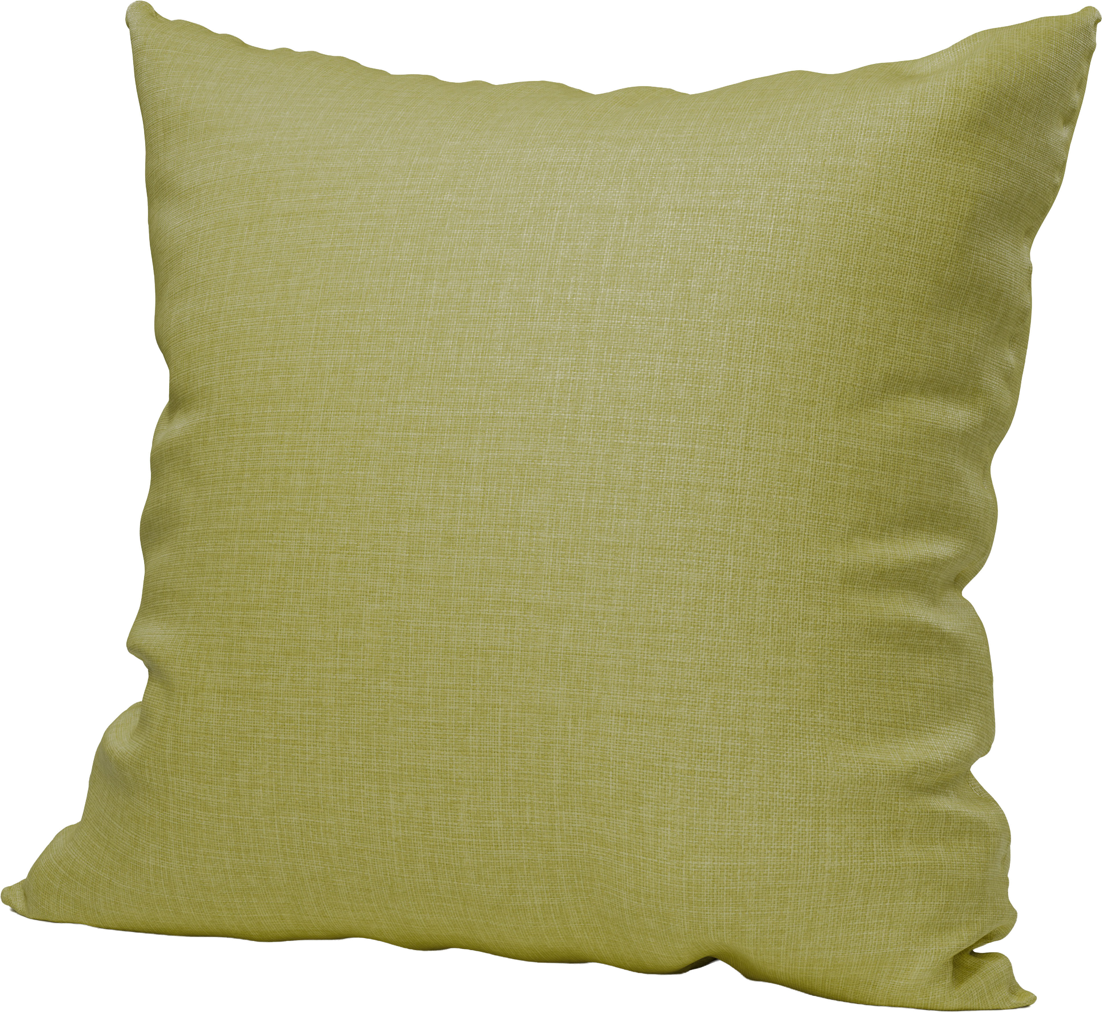 Dekokissen HOMING "St. Tropez" Gr. 2, grün (hellgrün, unifarben), B:50cm L:50cm, Polyester, Dekokissen_Sitzkissen_Kissenhüllen, Dekokissen, Pflegeleicht