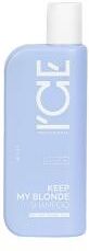 ICE Professional Keep My Blonde Shampoing Anti-Yellow Cheveux Blonds 250 ml - Flacon 250 ml