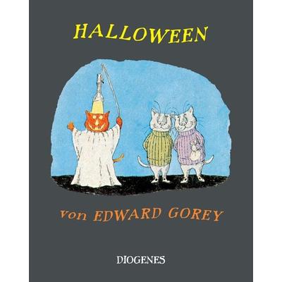 Halloween, Gebundene Ausgabe von Edward Gorey, Diogenes, 978-3-257-01165-4