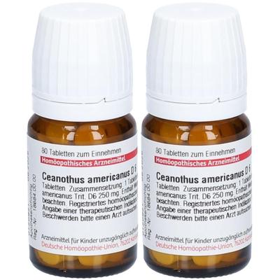 Ceanothus Americanus D 6 Tabletten 2x 2x80 St