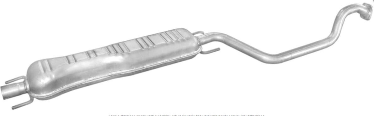 4MAX 0219-01-17536P Mittelschalldämpfer