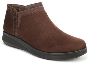 Women's Flynn Ankle Bootie by Bzees for LifeStride in Tiramisu Brown (Size 7 M)