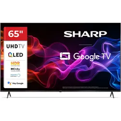 Sharp 65HP5265E (65", QLED, 4K, 2025), TV, Schwarz