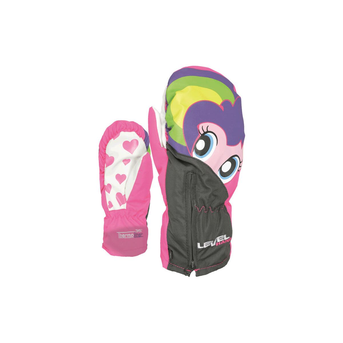 Level Lucky Mitten pk rainbow (39) II 4146JM-39-II